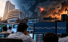 Geopolitical Jitters Keep Markets On Edge, Sensex and Nifty Trade Flat In Early Deals