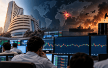 Geopolitical Jitters Keep Markets On Edge, Sensex and Nifty Trade Flat In Early Deals