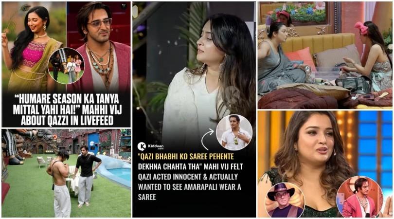 BB 20: Mahhi Vij calls Amrapali Dubey Bhabhi, character-assassinates Qazi, says he wants to see Amrapali in saree BB 20: Mahhi Vij calls Amrapali Dubey Bhabhi, character-assassinates Qazi, says he wants to see Amrapali in saree