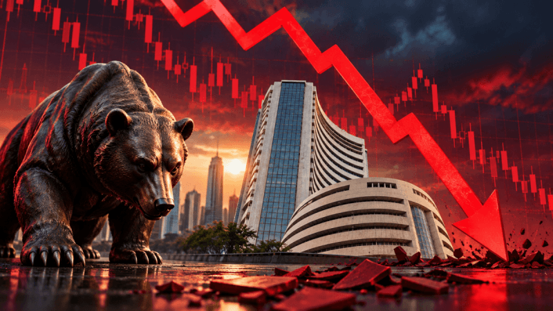 Sensex, Nifty end lower; IT, banks cushion losses