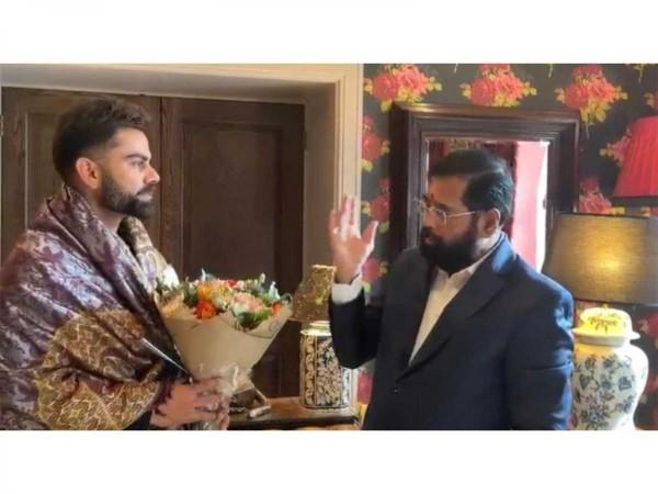 Virat Kohli meets Eknath Shinde in London, discusses sports and Maharashtra development Virat Kohli meets Eknath Shinde in London, discusses sports and Maharashtra development