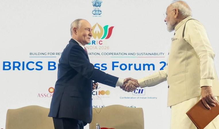 BRICS Business Forum, PM Modi mentions Hormuz: 'Global trade only possible when sea routes are safe'