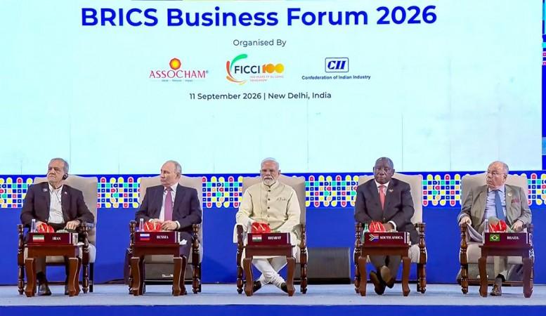 BRICS Business Forum, PM Modi mentions Hormuz: 'Global trade only possible when sea routes are safe'
