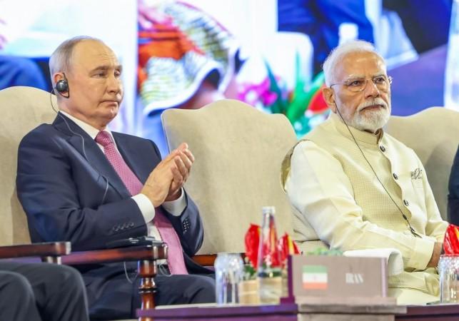 Putin takes aim at G7, says BRICS countries account for more than half of global growth Putin takes aim at G7, says BRICS countries account for more than half of global growth
