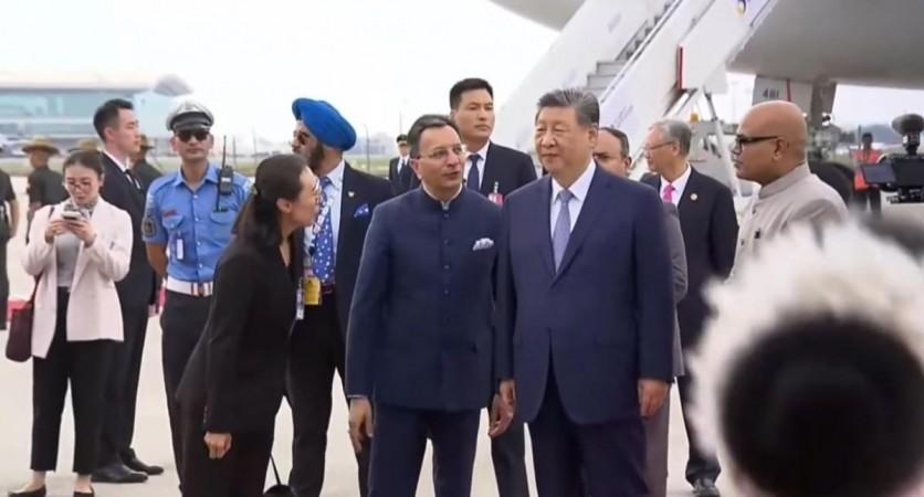 Xi Jinping arrives in Delhi for BRICS Summit; India looks forward to constructive talks with Modi