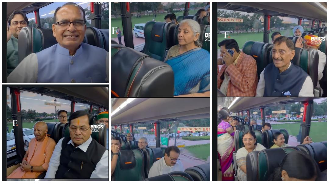 BRICS Summit 2026: Union Ministers, CMs likely to travel together by bus from Parliament to Bharat Mandapam