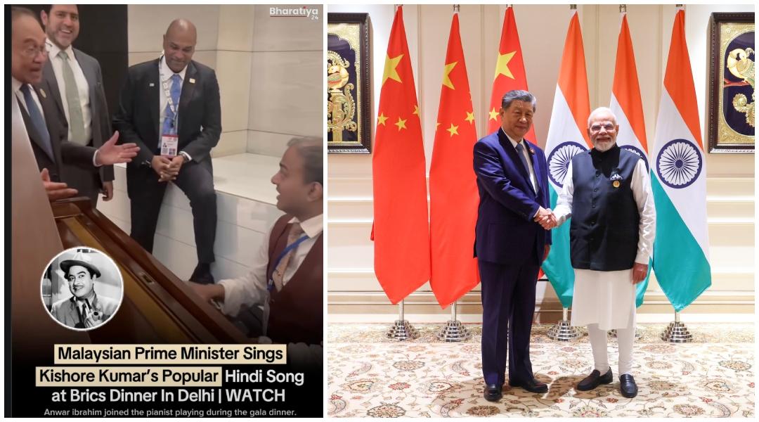 Malaysian PM Anwar Ibrahim sings Kishore Kumar's song; China's Xi Jinping skips PM Modi's BRICS gala dinner after talks
