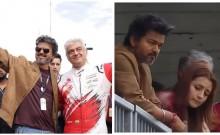 Vijay, Ajith Kumar's Warm Hug at Silverstone Goes Viral; Trisha Krishnan Also Spotted at Race
