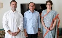 '80% Indians Are Non-Vegetarians': Rahul Gandhi Takes Dig At BRICS Gala Dinner; Meets Anwar Ibrahim With Priyanka