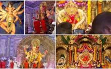 Ganesh Chaturthi 2026: Devotees in Mumbai Throng Lalbaugcha Raja, Mumbaicha Raja and Temples