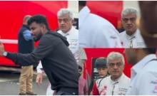 Ajith Kumar faces backlash after viral video shows him losing his cool at fan asking for selfie