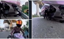 Gurugram woman biker allegedly chased, hit by car after asking driver to stay away