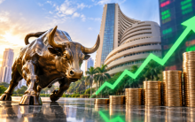 Indian Equities Open Higher, Sensex Gains 588 Points Despite Weak Global Cues