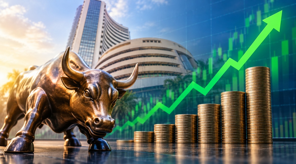 Indian stock market today: Nifty hits 23,281, Sensex gains 500 points; FMCG, banking stocks lead