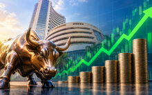 Indian stock market today: Nifty hits 23,281, Sensex gains 500 points; FMCG, banking stocks lead