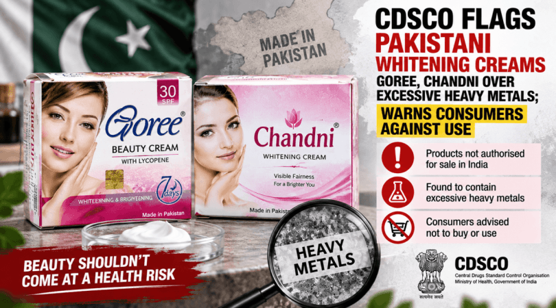India issues alert against Pakistan-made fairness creams over grave health risks India issues alert against Pakistan-made fairness creams over grave health risks
