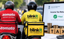 Zomato, Blinkit Help 2.10 Lakh Partners File ITR, ₹33.6 Crore Refunds Unlocked
