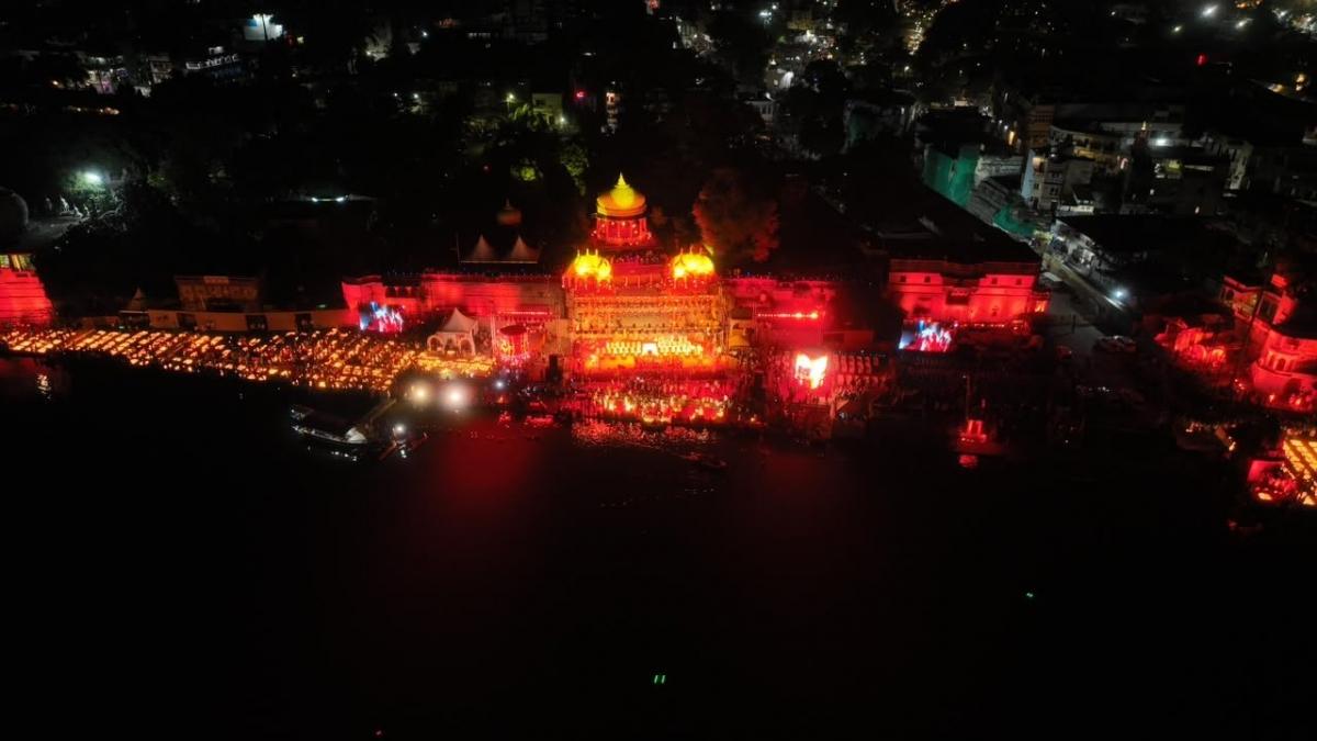 3.55 Crore Diyas Illuminate Madhya Pradesh, Ujjain Sets World Record On PM Modi's Birthday