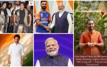 Ashirwad Ka Diya: Orry wears orange kurta, lights diya; SRK, Salman Khan wish PM Modi on 76th birthday