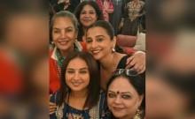 Shabana Azmi thanks Vidya Balan for creative gift on 75th birthday