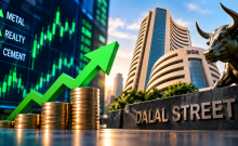 Sensex Jumps 260 Points At Opening Bell, Metal and Realty Stocks Power Dalal Street Rally
