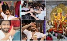 Ranveer Singh seeks Lalbaugcha Raja's blessings, takes selfies with fans, gets injured while shaking hands with crowd