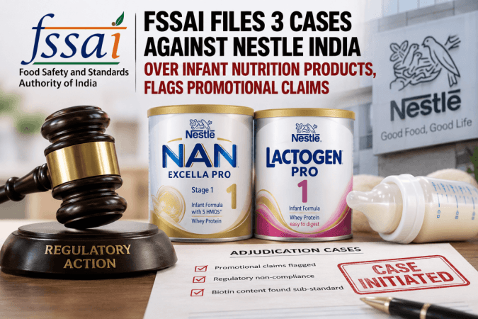 FSSAI files 3 cases against Nestle India over infant nutrition products, flags promotional claims FSSAI files 3 cases against Nestle India over infant nutrition products, flags promotional claims