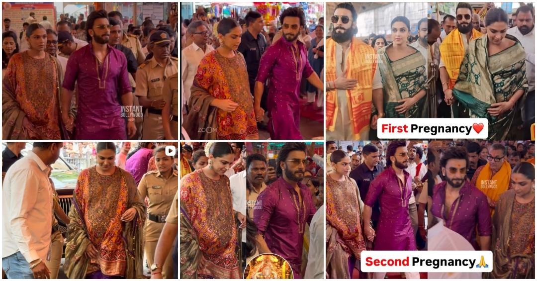 'Baby 2 is coming soon': Deepika Padukone, Ranveer Singh visit Siddhivinayak Temple; fans link it to Dua's birth