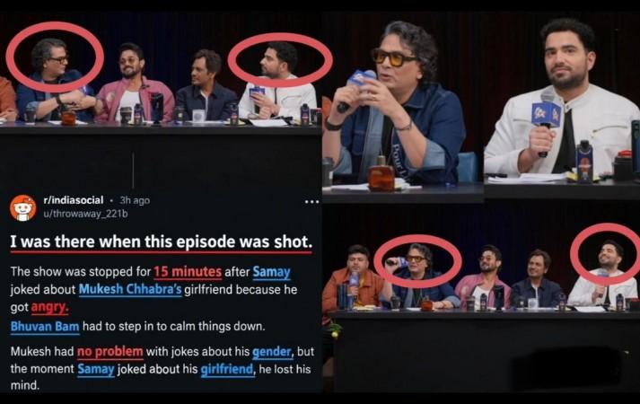 Samay Raina's IGL's shoot halted after he joked about Mukesh Chhabra's girlfriend? Reddit user claims