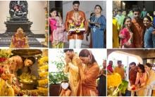 Alia Bhatt hides Raha's face as she celebrates Ganesh Chaturthi with Ranbir-Neetu Kapoor at Krishna Raj bungalow