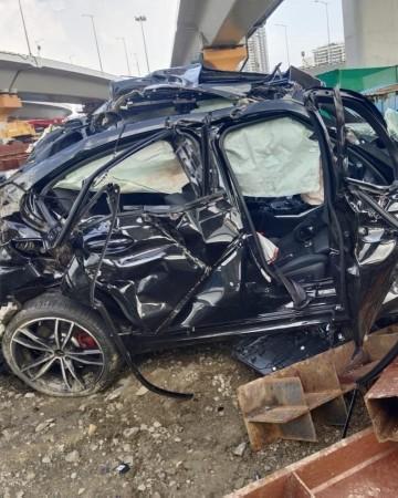 3 killed, one critical after speeding BMW crashes on Mumbai Coastal Road; driver held