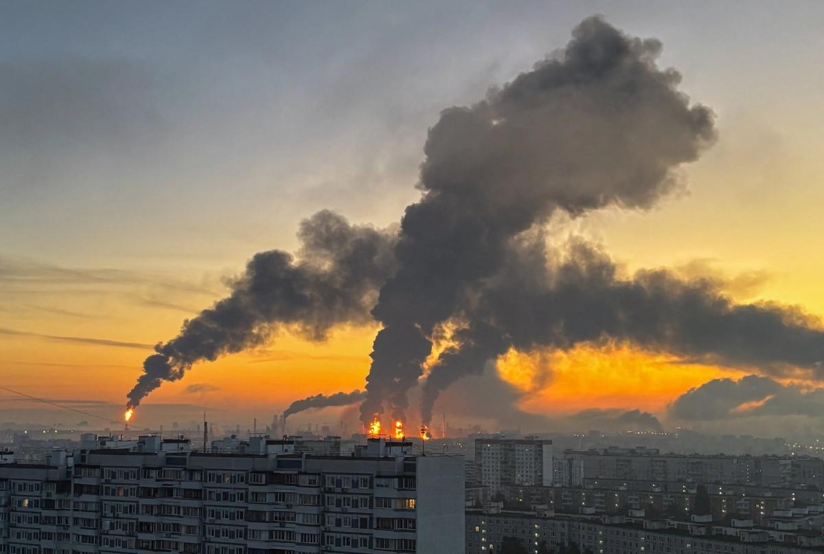 Ukraine launches massive drone attack on Moscow, kills two and hits oil refinery