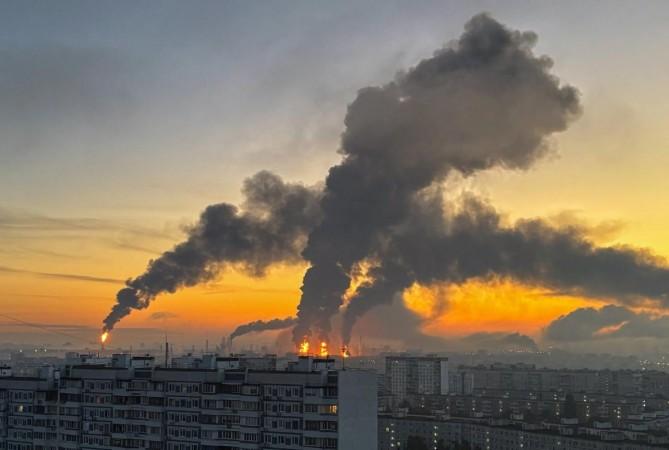 Ukraine launches massive drone attack on Moscow, kills two and hits oil refinery Ukraine launches massive drone attack on Moscow, kills two and hits oil refinery