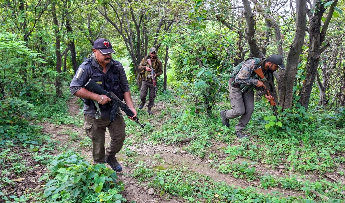 High alert across J&K as security forces intensify search operations