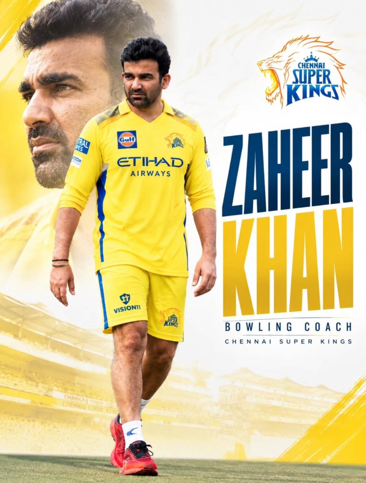 CSK name Zaheer Khan as head coach for IPL 2027