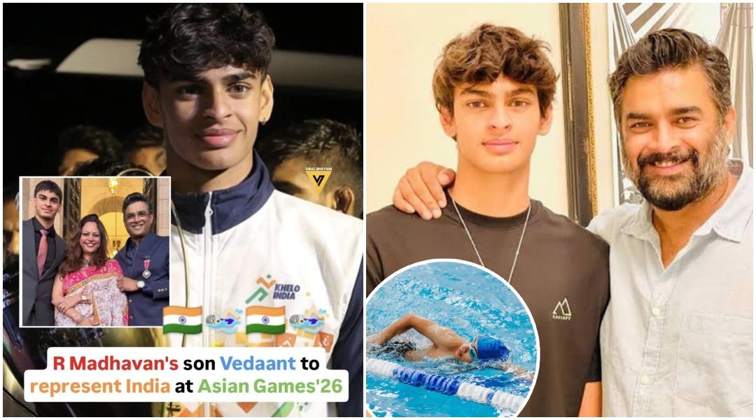 R Madhavan's son Vedaant misses Asian Games final by 0.2 seconds; actor reacts