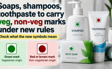 Soaps, shampoos, toothpaste to carry veg, non-veg marks under new packaging rules