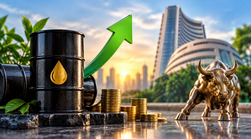 Crude oil falls below $100, Sensex and Nifty gain in early trade Crude oil falls below $100, Sensex and Nifty gain in early trade