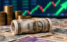 Indian rupee rises 5 paise to 95.57 against US dollar