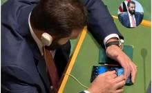 Caught on camera: Syrian President Ahmed al-Sharaa seen scrolling Instagram Reels at UN meet