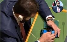 Caught on camera: Syrian President Ahmed al-Sharaa seen scrolling Instagram Reels at UN meet