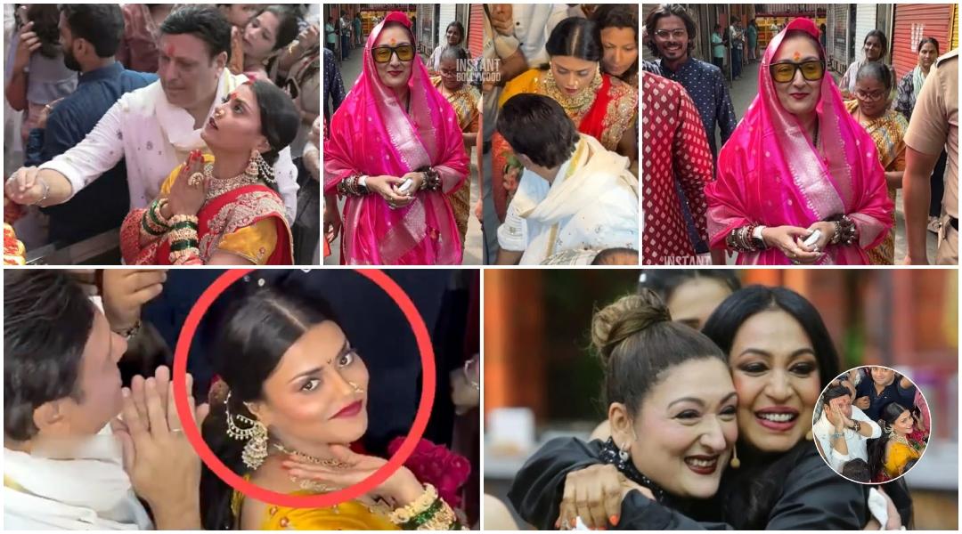 Did Govinda secretly marry Komal Rani Swarnkar? Pics of her flaunting sindoor during Lalbaugcha Raja go viral