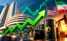 Sensex and Nifty Gain on Crude Price Drop and US-Iran Pact Hopes