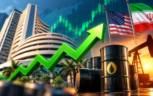 Sensex and Nifty Gain on Crude Price Drop and US-Iran Pact Hopes