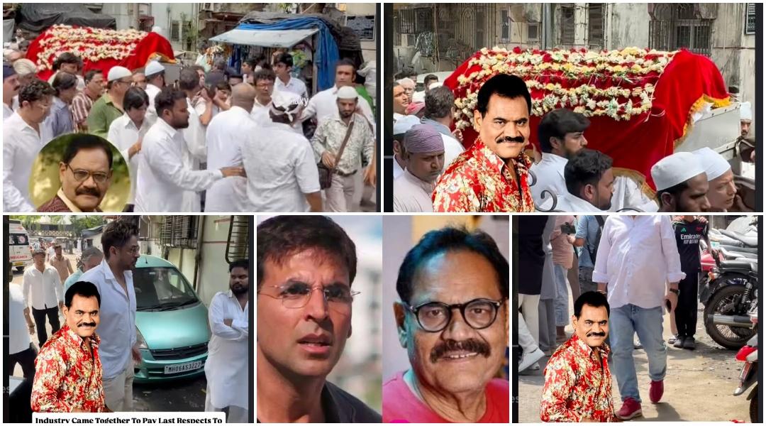 Mushtaq Khan funeral: Rajat Bedi, Sanjay Mishra, Rajpal Yadav attend; Khan's & Akshay Kumar skip last rites