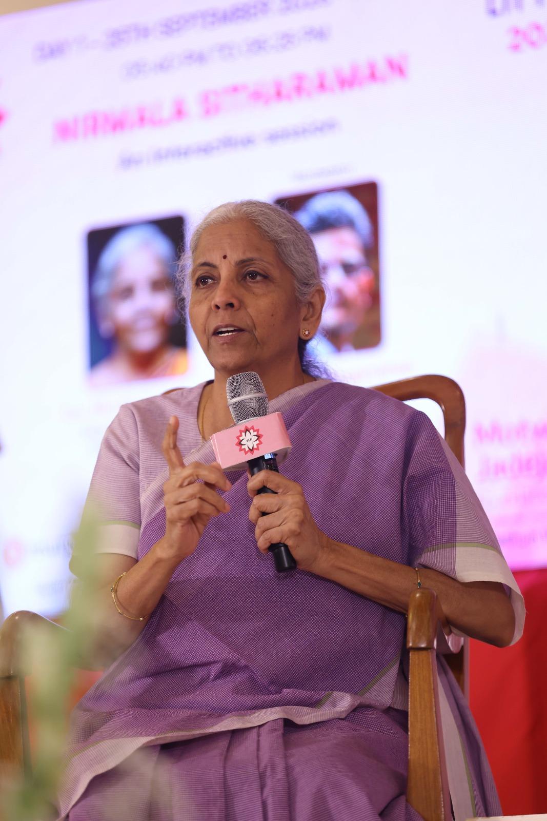 India can achieve over 10% growth with technology, innovation across sectors: FM Sitharaman