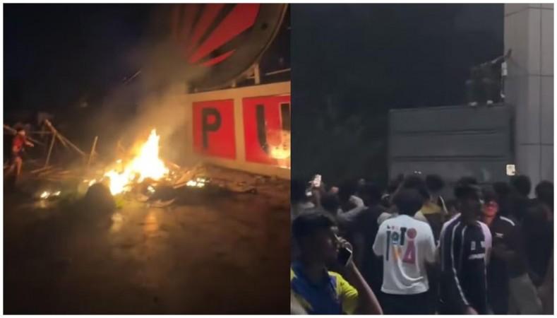 LPU Phagwara Protest: Video Shows Students Vandalise Campus, Set Property On Fire Over Viral Rape Rumour; Police Deny Claim LPU Phagwara Protest: Video Shows Students Vandalise Campus, Set Property On Fire Over Viral Rape Rumour; Police Deny Claim