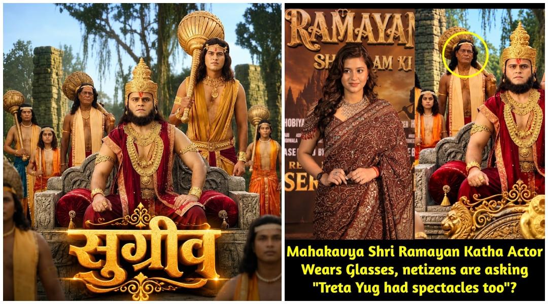 'Treta Yug Mein Chashma...': Anjali Arora's Mahakavya Shri Ramayan Katha Poster Shows Vanar Wearing Specs