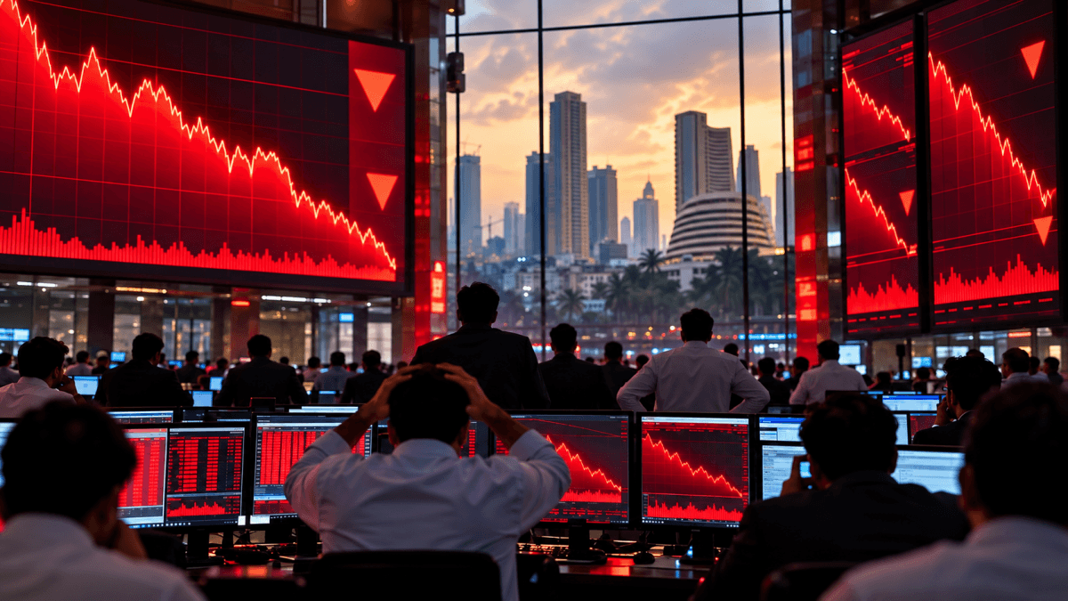 Sensex And Nifty Slip At The Opening Bell, Global Headwinds Keep Investors On Edge