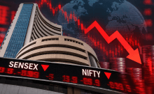Sensex and Nifty slip at the opening bell, global headwinds keep investors on edge